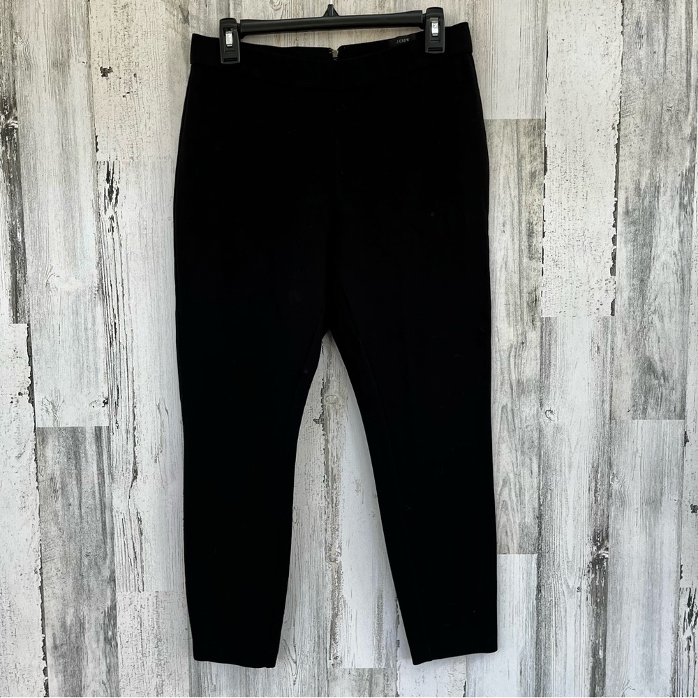 J. CREW Pixie Knit Black Pants Size L